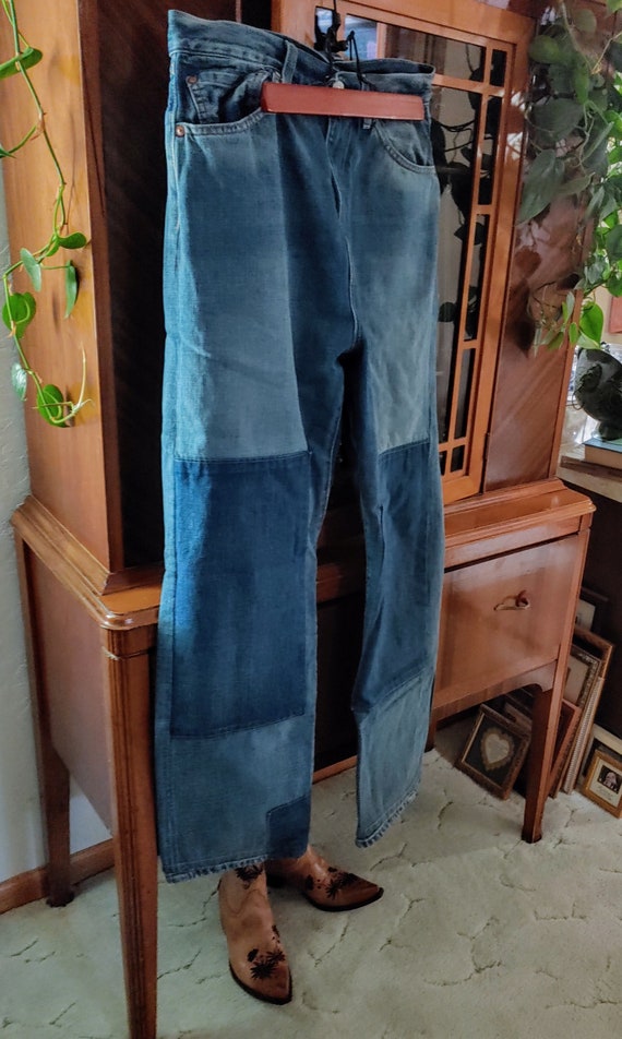 UNIQUE LEVI'S 1950's Style High Waist Levi's 701 R