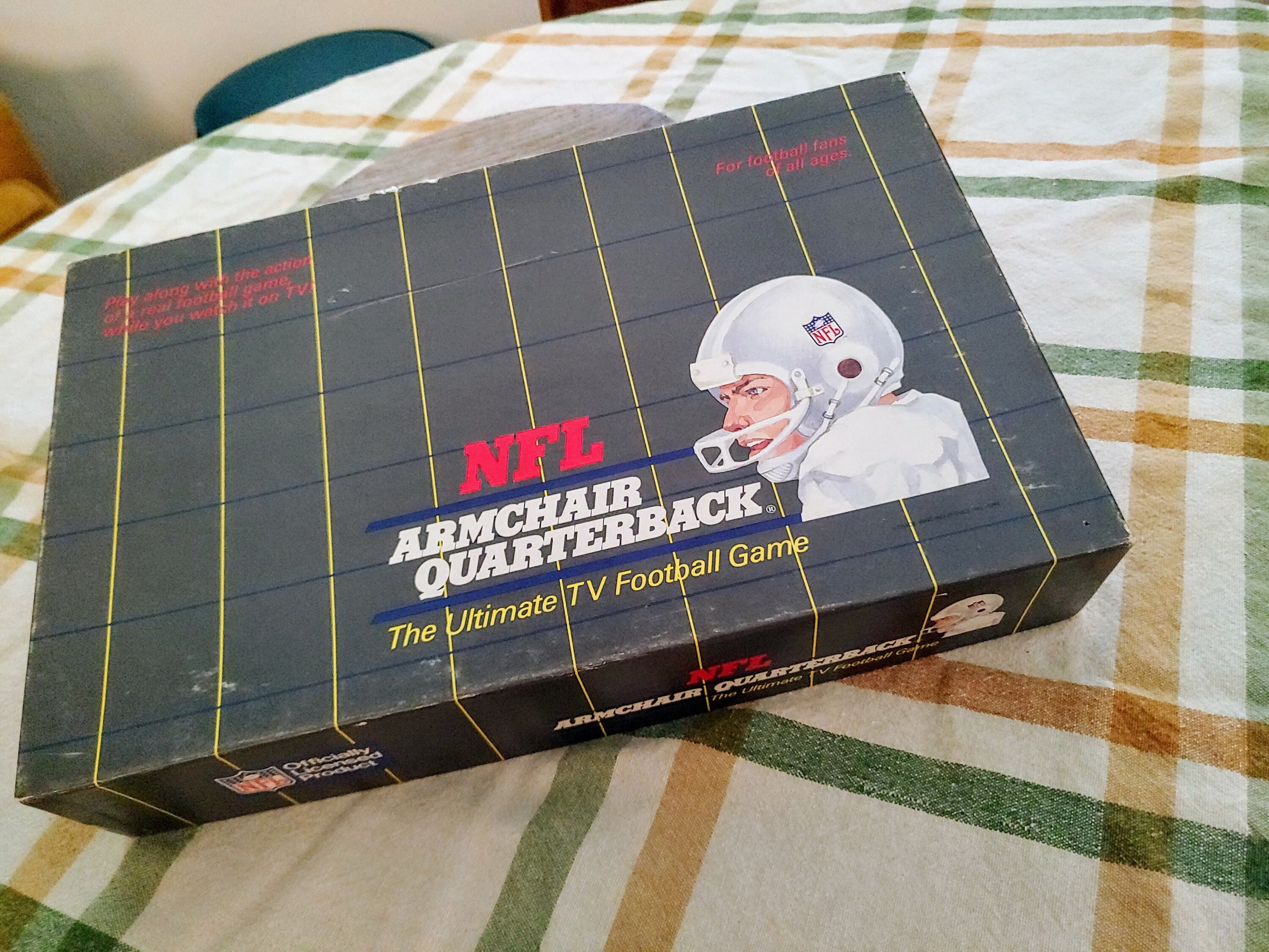 1986 NFL Armchair Quarterback Game T.V. Football Game Etsy