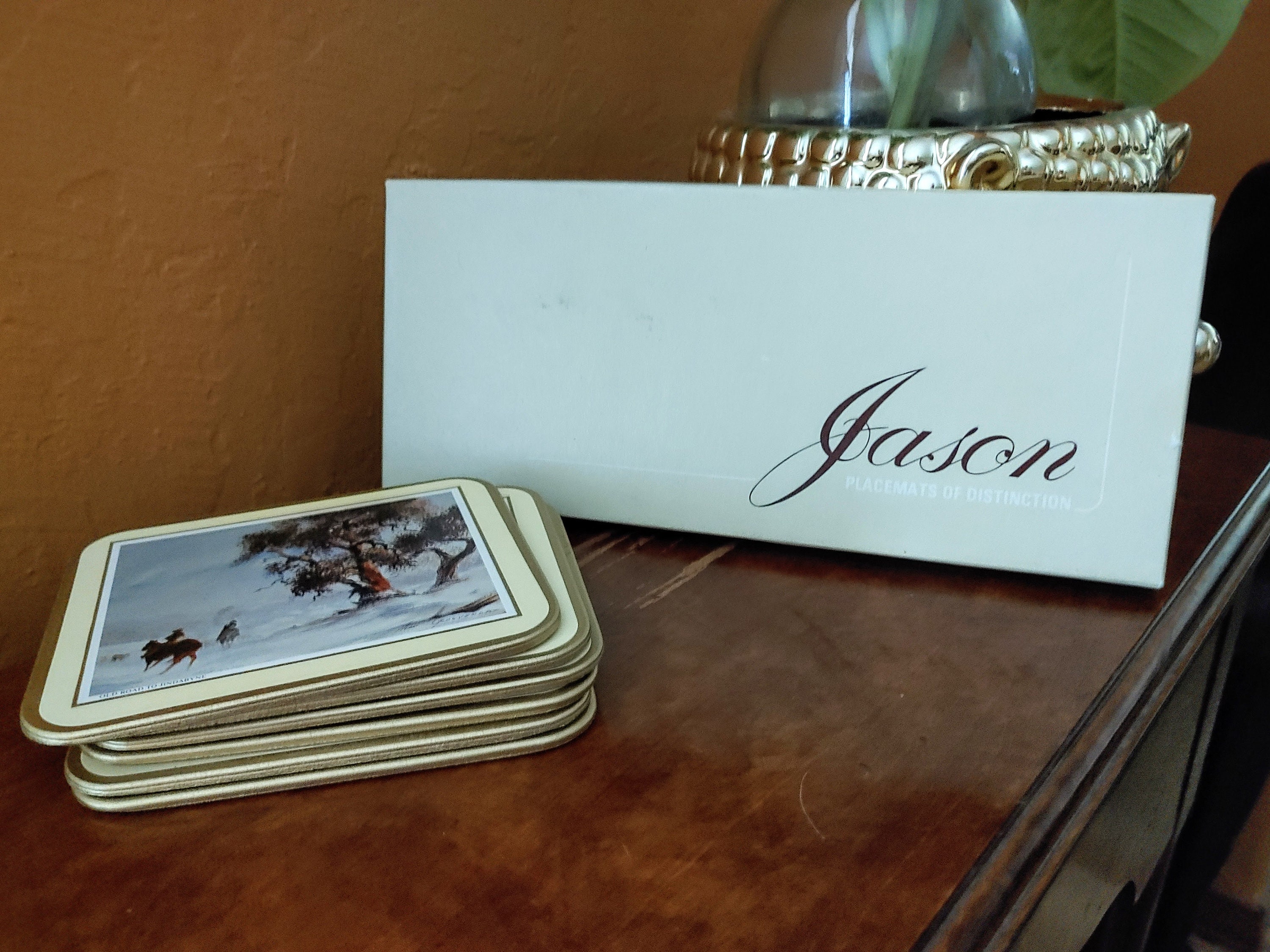 Vintage Jason Placemats of Distinction Boxed Set of 6 Scenic Etsy