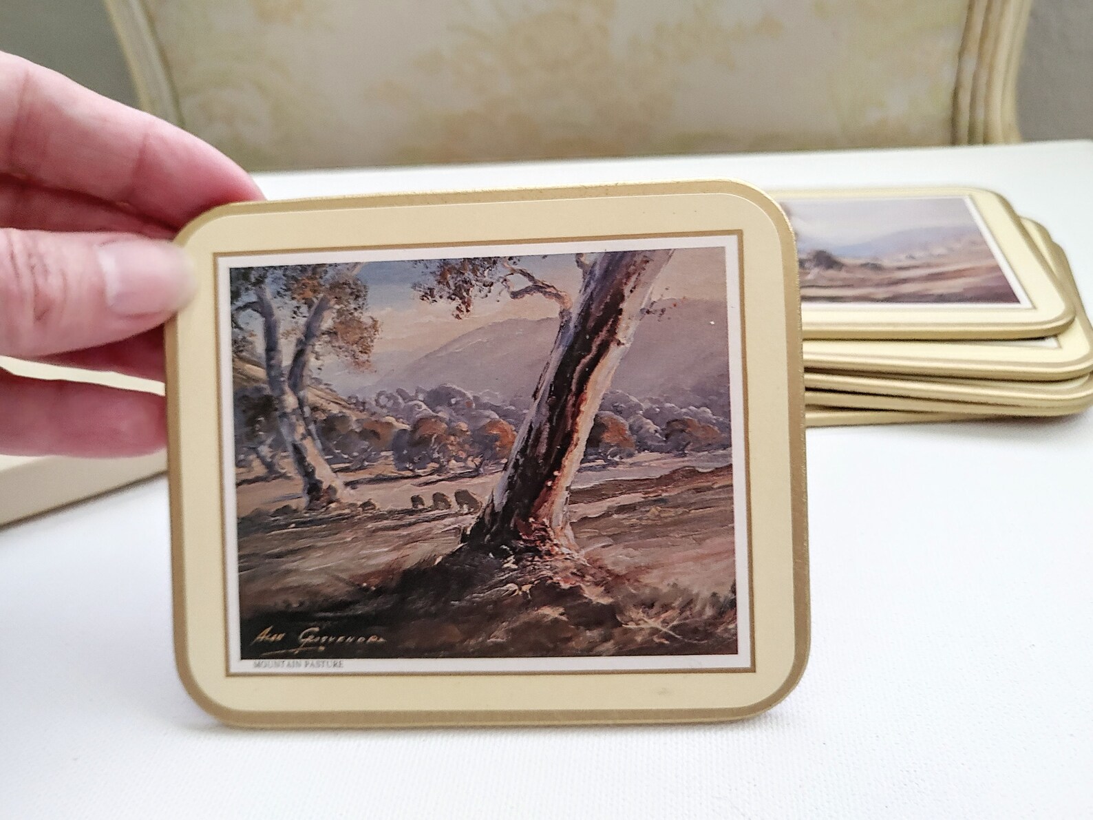 Vintage Jason Placemats of Distinction Boxed Set of 6 Scenic Etsy