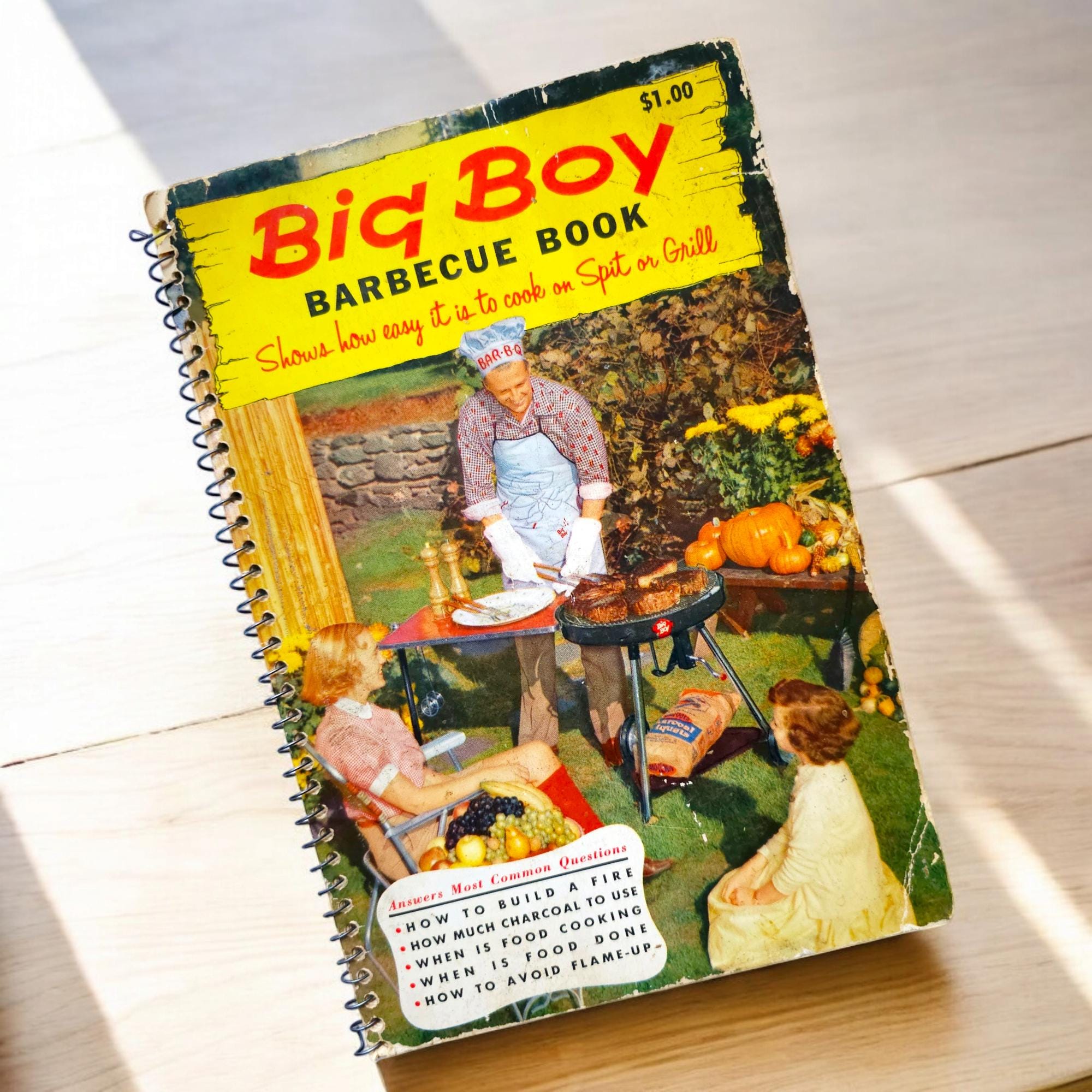 1950s Bbq Cookbook - Etsy