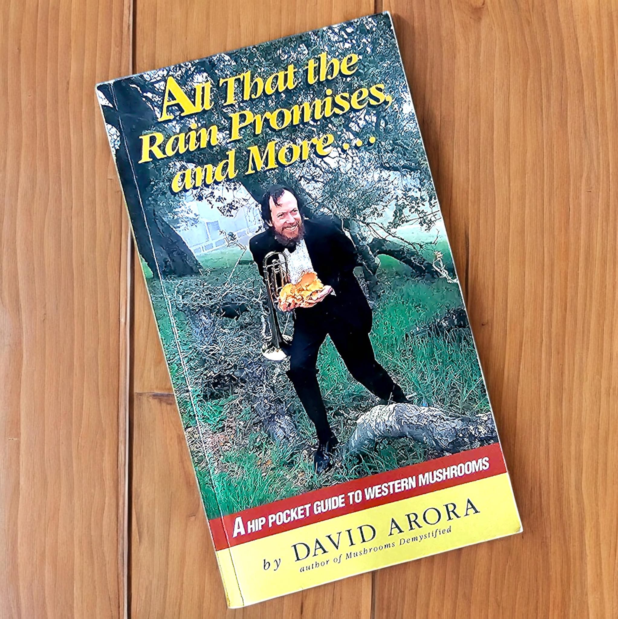 Find Everything You Ever Wanted to Know About Mushrooms in this book - Field Guide by David Arora 90s Pocket Guide Western Mushrooms