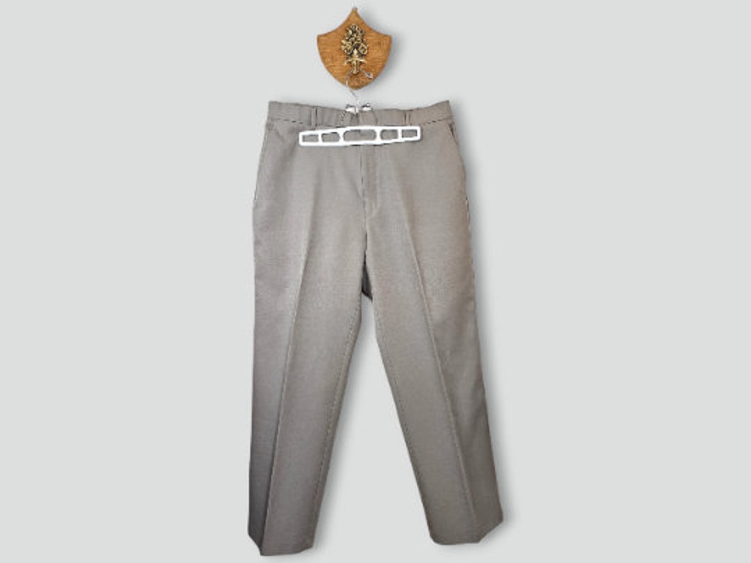Vintage 70's 80's Levi's Action Slacks Brown Men's Sta Prest