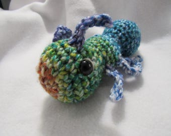 Rainbow Crochet Ant Plushie