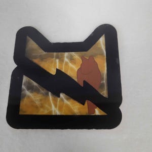 Battle Cats Thunder Logo Sticker