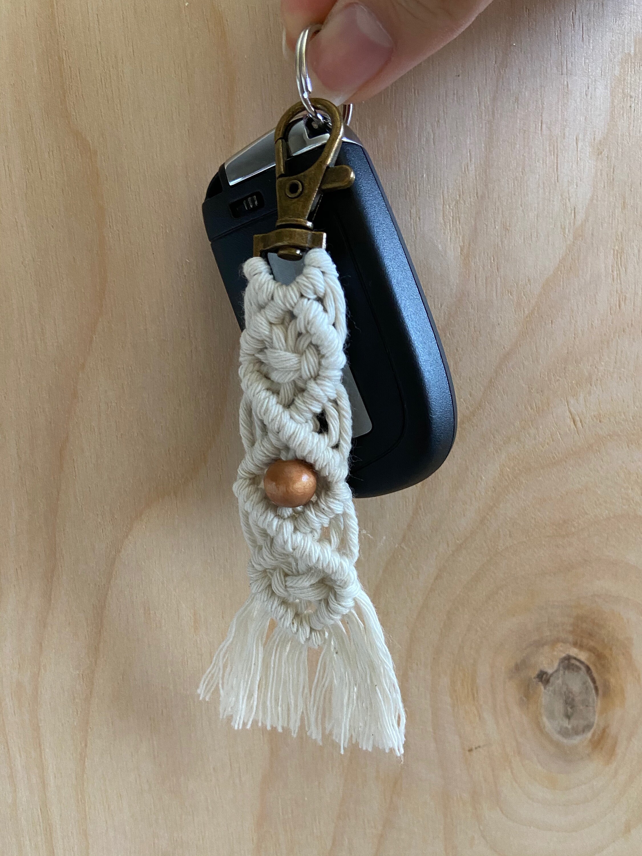 Macrame Boho Accessories Diy Keychain 578