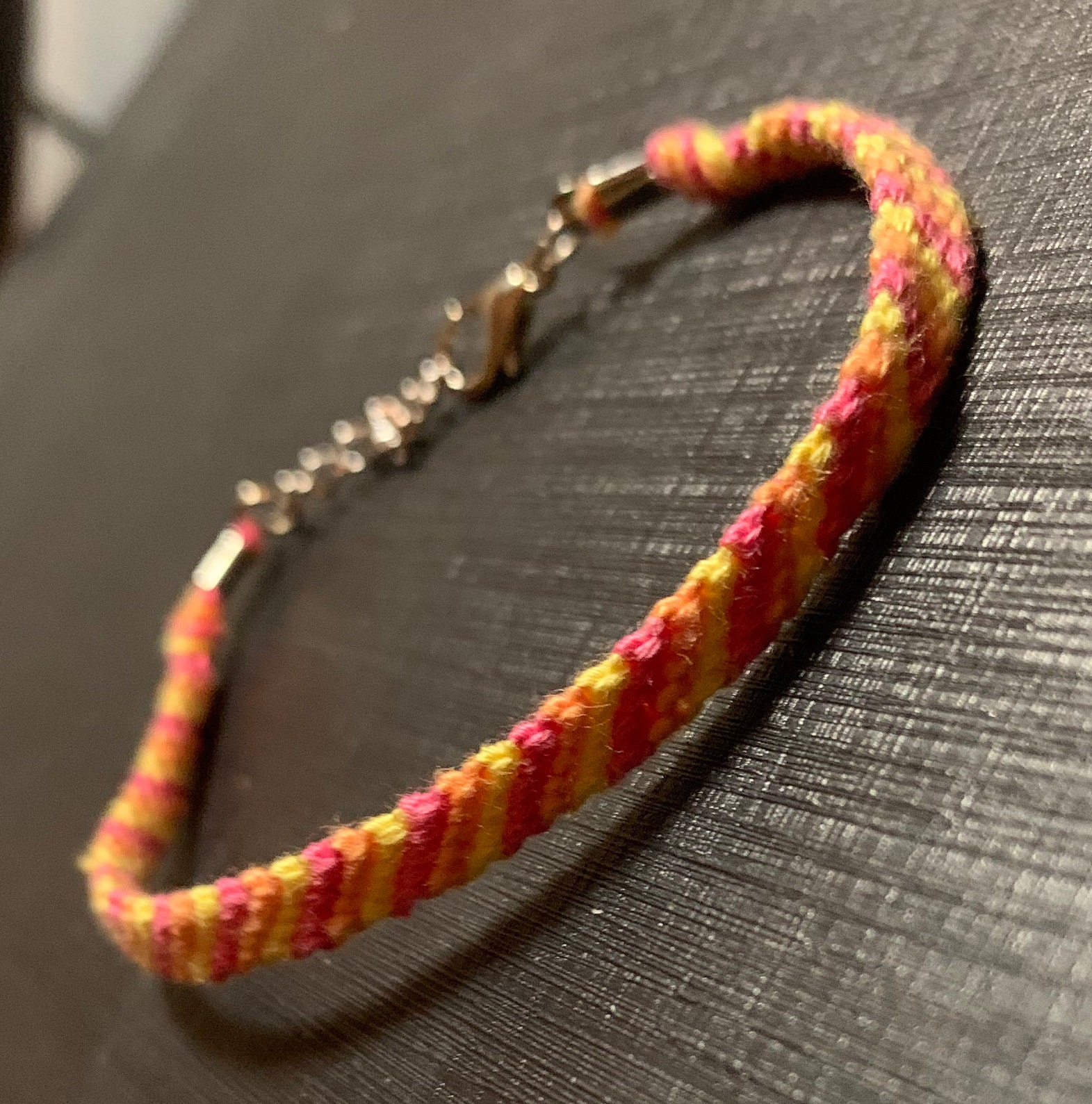 Custom Candy Stripe Bracelet Etsy