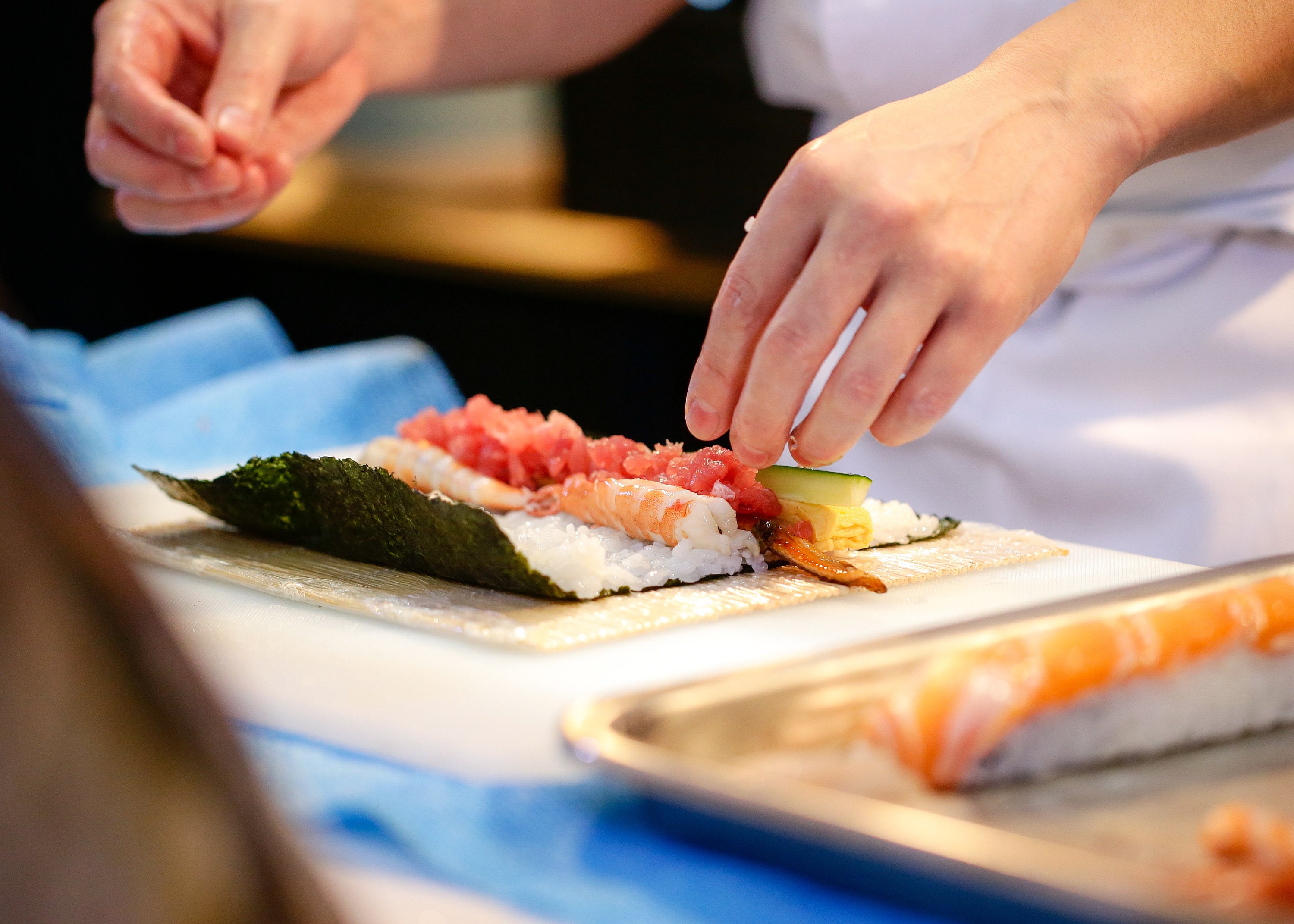 SUSHI MASTER SET. 12-piece Sushi Making Kit for the Asian Cuisine  Aficionado/foodie Adventurer. Learn to Make Sushi. 