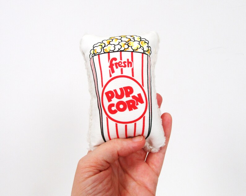 Movie Dog Toys Set of 4 Dog Toys Popcorn Dog Toy the Etsy