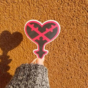 Kingdom Hearts Stickers (Heartless, Paopu Fruit)!!
