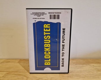 Custom big box vhs  blockbuster video dvd case