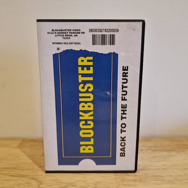 Blockbuster Custom Dvd Case Etsy