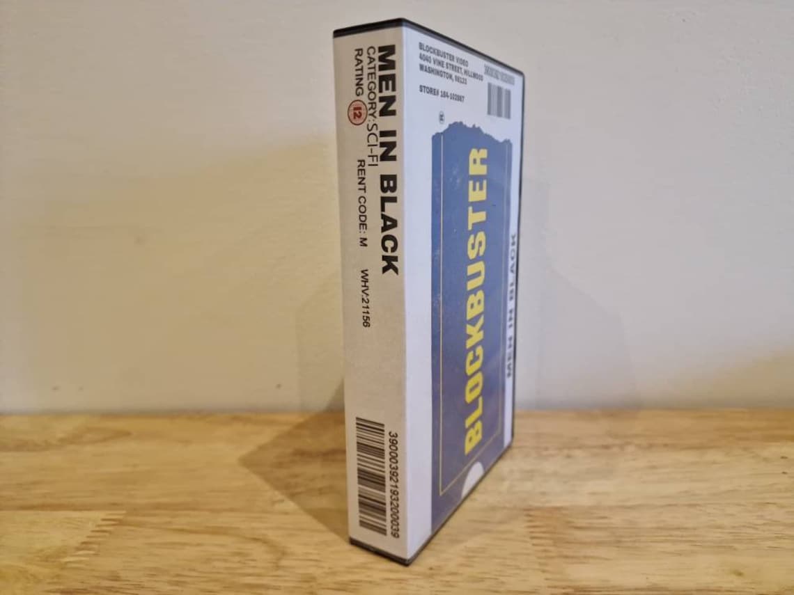 Custom Blockbuster Vhs Cases Etsy