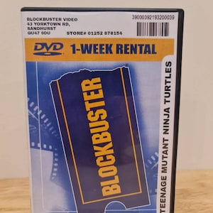 Custom Blockbuster Dvd Rental Cases - Etsy