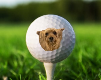 Custom Golf Balls, Golf Gift, Gift for Golfer, Photo Golf Ball, Face Golf Ball, Logo Golf Ball, Gift For Dad, Golfing Gift, Fathers Day Golf