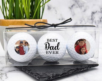 Dad Golf Ball, Custom Golf Balls, New Dad Gift, Golf Gift, Best Dad Ever, Fathers Day Golf Gift, Fathers Day Gifts, Sports Gifts For Him