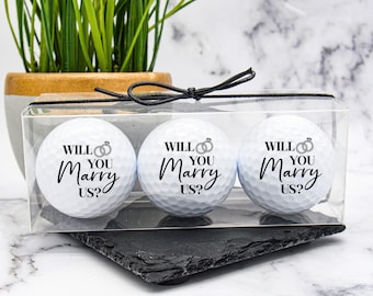 Officiant Gift, Custom Golf Ball, Will You Marry Us, Gift For Officiant, Officiant Proposal, Pastor Gift, Ordained Minister, Golf Balls Gift