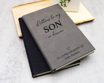 Loss of Son Gift, Letters to Son Grief Journal, Letters to Son in Heaven, Son Memorial Gift, Son Remembrance Gift, Loss of Child Gift