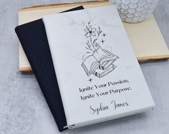 Motivation Journal, Affirmation Journal, Travel Journal, Inspirational Journal, Gratitude Journal, Custom Journal, Dream Journal, Her Gift