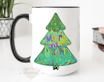 Christmas Tree Coffee Mug | Holiday Gift For Mom