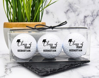Graduation Gift, Custom Golf Balls, Collage Graduation, Personalized Golf Balls, Senior Graduation Gift, Logo Golf Ball, Golf Gift,Grad Gift