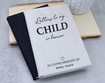 Loss of Child Grief Journal, Letters to Child in Heaven, Loss of Child Gift, Child Memorial Gift, Baby Remembrance,Gift for Grieving Parents
