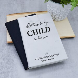 Loss of Child Grief Journal, Letters to Child in Heaven, Loss of Child Gift, Child Memorial Gift, Baby Remembrance,Gift for Grieving Parents image 1