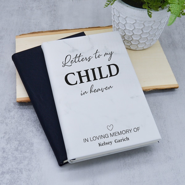 Loss of Child Grief Journal, Letters to Child in Heaven, Loss of Child Gift, Child Memorial Gift, Baby Remembrance,Gift for Grieving Parents
