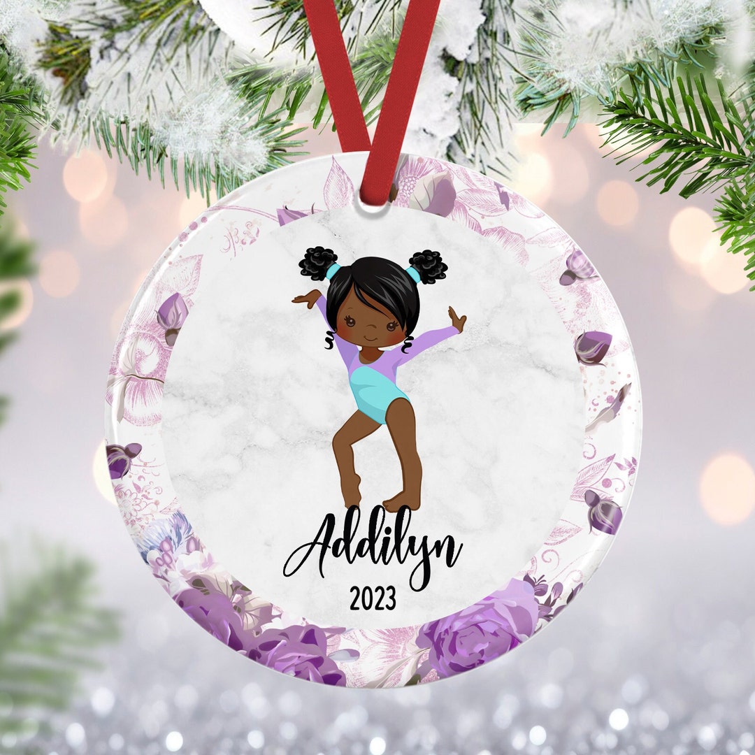 Gymnastics Ornament Gymnast Ornament Ballet Ornament Ballerina Ornament