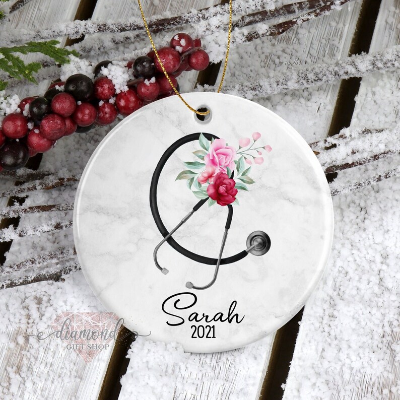 Nurse Ornament, New Nurse Gift, Nurse Christmas Ornament, RN Gift, BSN Gift, Graduation Ornament, Graduation Gift, Nursing Graduation Gift