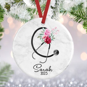 Nurse Ornament, New Nurse Gift, Nurse Christmas Ornament, RN Gift, BSN Gift, Graduation Ornament, Graduation Gift, Nursing Graduation Gift