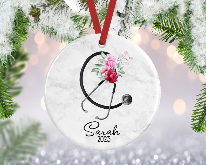 Nurse Ornament, New Nurse Gift, Nurse Christmas Ornament, RN Gift, BSN Gift, Graduation Ornament, Graduation Gift, Nursing Graduation Gift