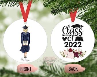 Graduation Ornament, Graduation Gift, Graduation Class Of 2023, Collage Ornament, Graduation 2023, Graduate Ornament, Collage Graduation