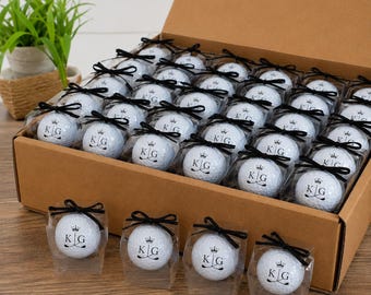 Bulk Wholesale Golf Balls, Custom Golf Ball, Bachelor Party Gifts, Bridal Shower, Event Favors, Golf Gift