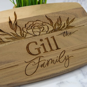 Personalized Cutting Board, Housewarming Gift, Charcuterie Board, Self Gift, Gift for Mom, Christmas Gift, Wedding Gift,Custom Cutting Board