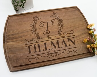 Personalized Cutting Board, Custom Cutting Board, Custom Cheese Board, Couple Cutting Board, Housewarming, Wedding Gift, Engagement Present