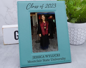 Graduation Frame, Graduation Gifts, High School Grad, 4x6 Frame, Gift for Graduate, Personalized Frame, Picture Frame, Masters Degree Gift