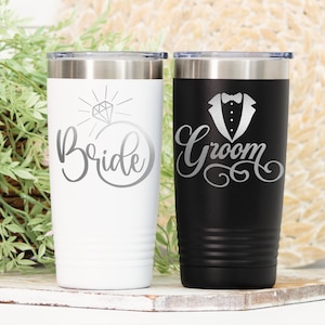 | des gobelets des mariés | cadeau des mariés M. et Mme Tumbler | douche de mariage | | de mariage Tumbler | cadeau de toilette | de cadeaux pour femme Femme à être