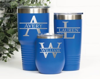 Personalized Tumbler | Insulated Tumbler |  Engraved Cup | Custom Tumbler | Monogram Tumbler | Monogrammed Tumbler | Engraved Tumbler