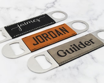 Groomsmen Gift, Custom Bottle Opener, Personalized Bottle Opener, Bartender Bottle Opener, Beer Opener Engraved, Favor Personalized
