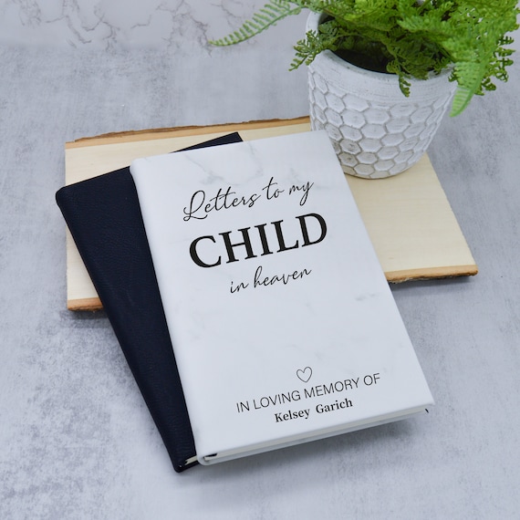 Loss of Child Grief Journal, Letters to Child in Heaven, Loss of Child Gift, Child Memorial Gift, Baby Remembrance,Gift for Grieving Parents