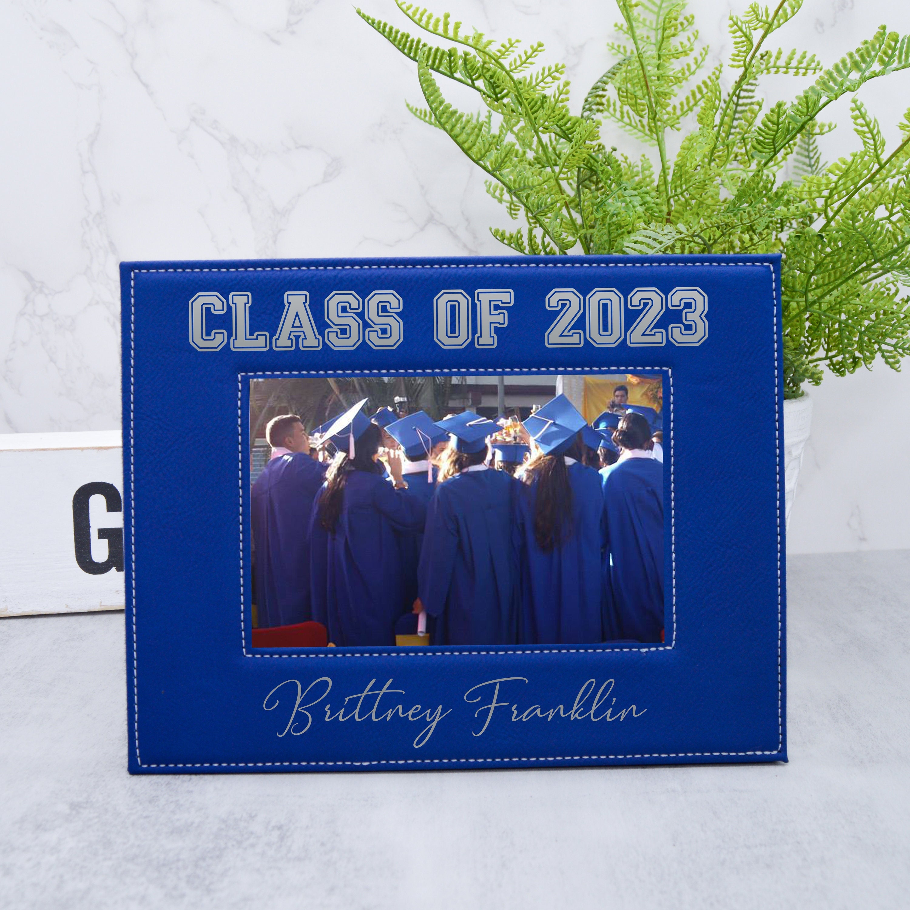 Graduation Picture Frame, Graduation Gifts, High School Graduation, 4x6 ...