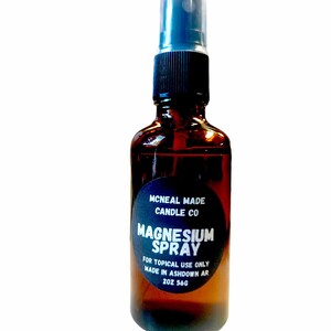 Natural Magnesium Spray for Pain Relief - 2 oz