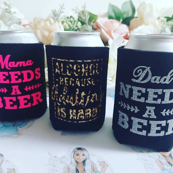 Personalisierte Bierkühler-Halter-kundenspezifische kann Flasche gemütliches Getränk-Schaum-Kühlungs-Hülse-personalisierter Bräutigam Trauzeuge-Hochzeits-Trinken-Geburtstag