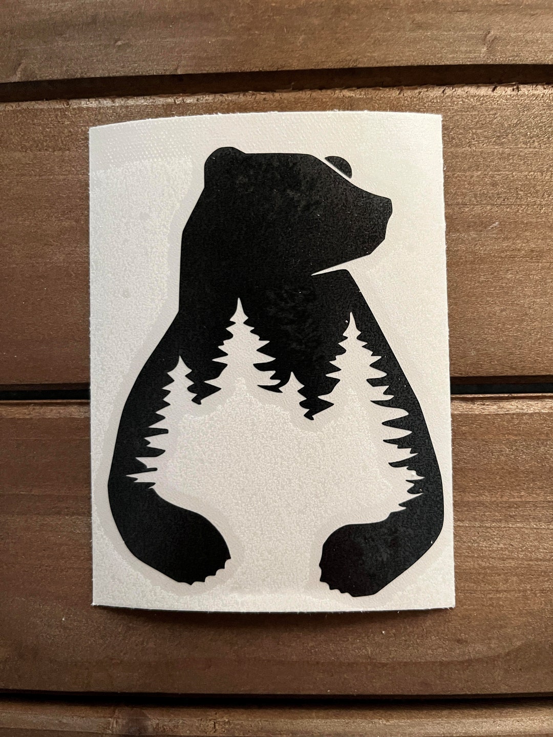 Bear Sticker - Etsy
