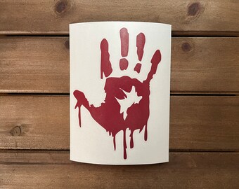Handprint Sticker