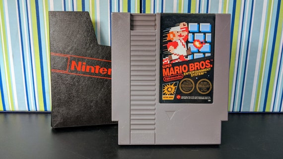 mario bros nes cartridge