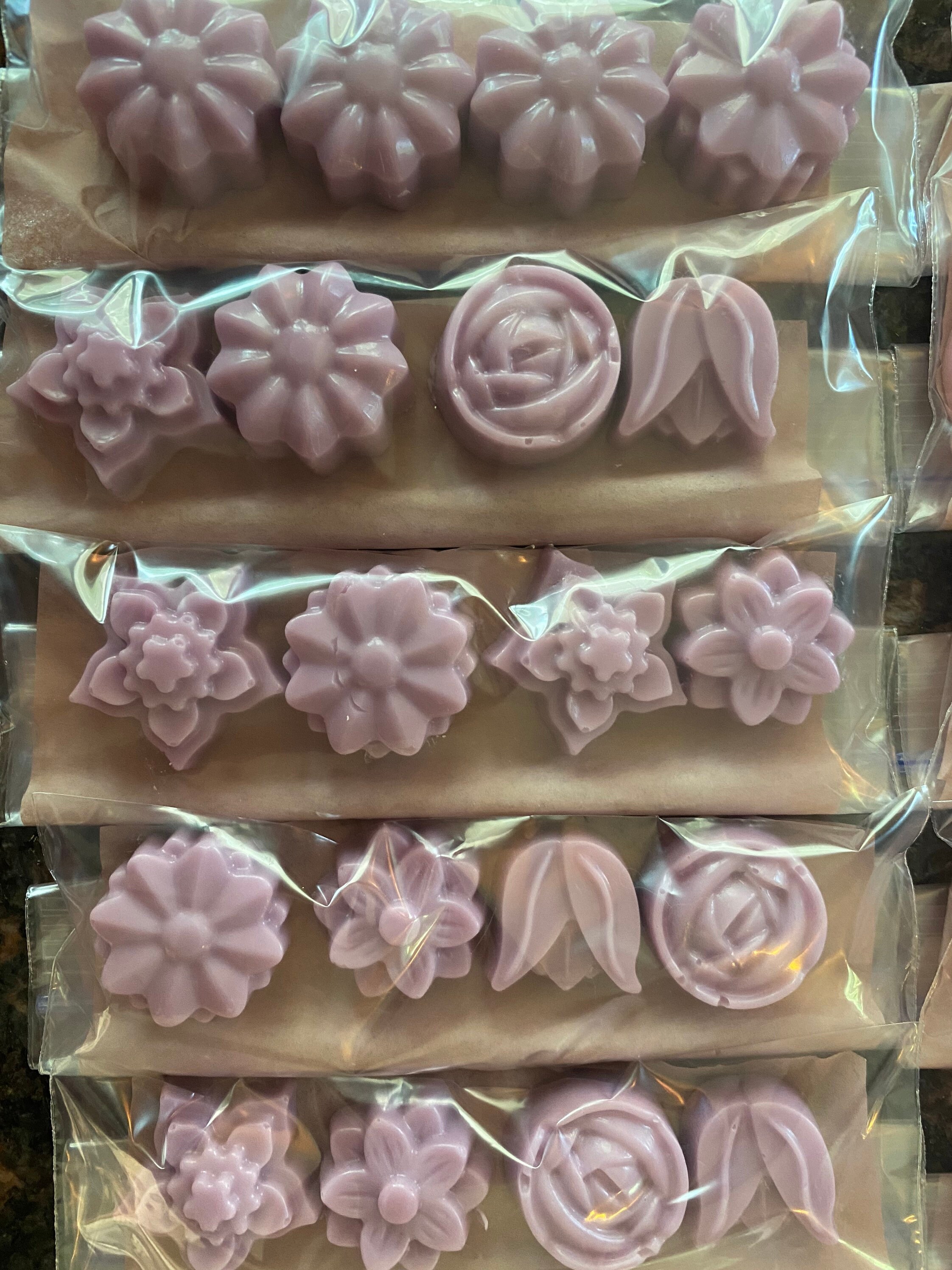 Flower hand soaps Etsy