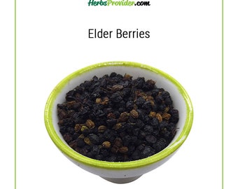 ELDERBERRY Berries - 1lb(454g) | Bulk Organic Herbs