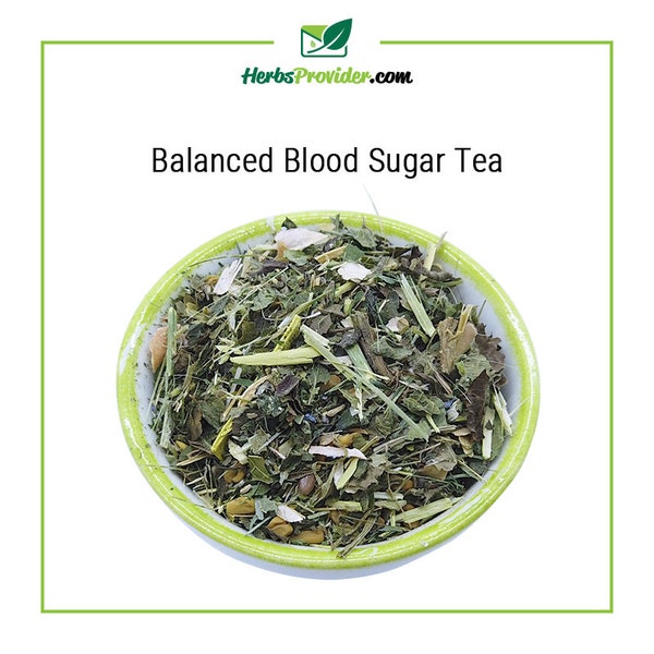 Balanced Blood Sugar Tea - Available from 1/2oz-4lbs | Herbal Blend | 100% Natural | Organic Mixed Tea | Bulk Organic Herbs